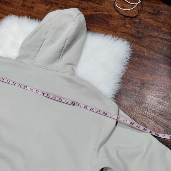 Nike ACG "Go Outside" Beige Hoodie Sweatshirt L Made In Vietnam Cotton/Polyester - Picture 16 of 16